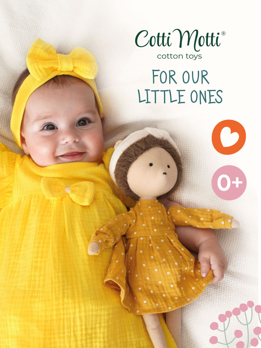 Emmy der Igel - Tierpuppe 29cm - Orange Toys
