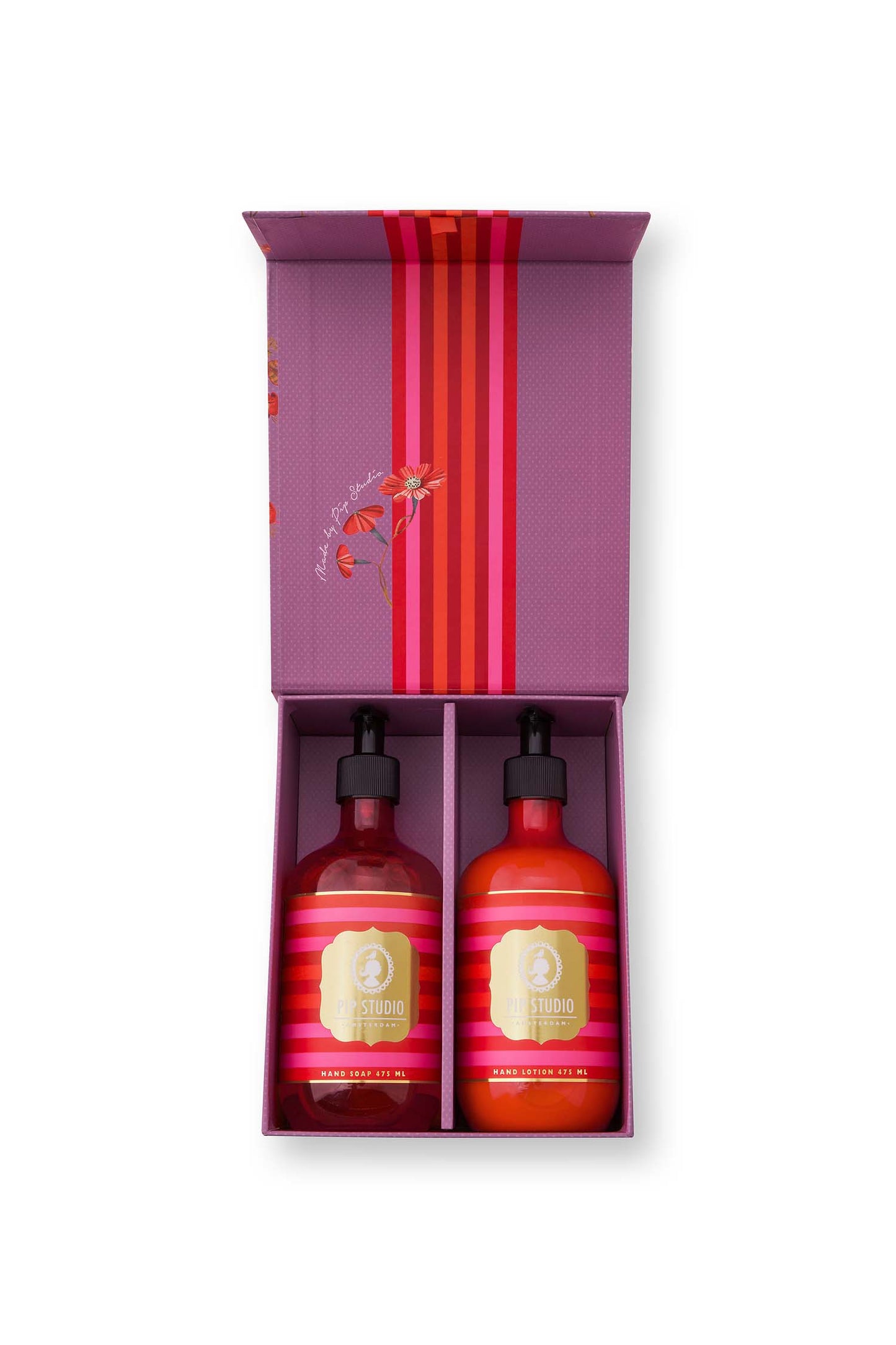 Geschenkset Handseife & Handlotion Teeblätter 2x475ml