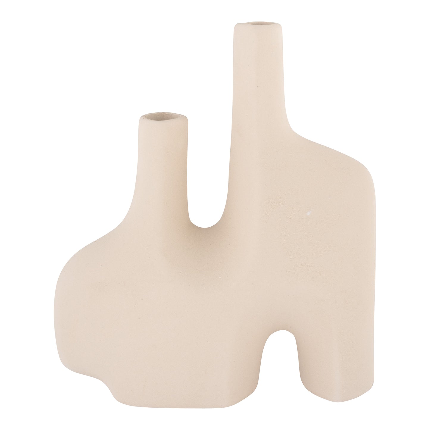 Skandi Vase - sand 23,5x8x27 cm