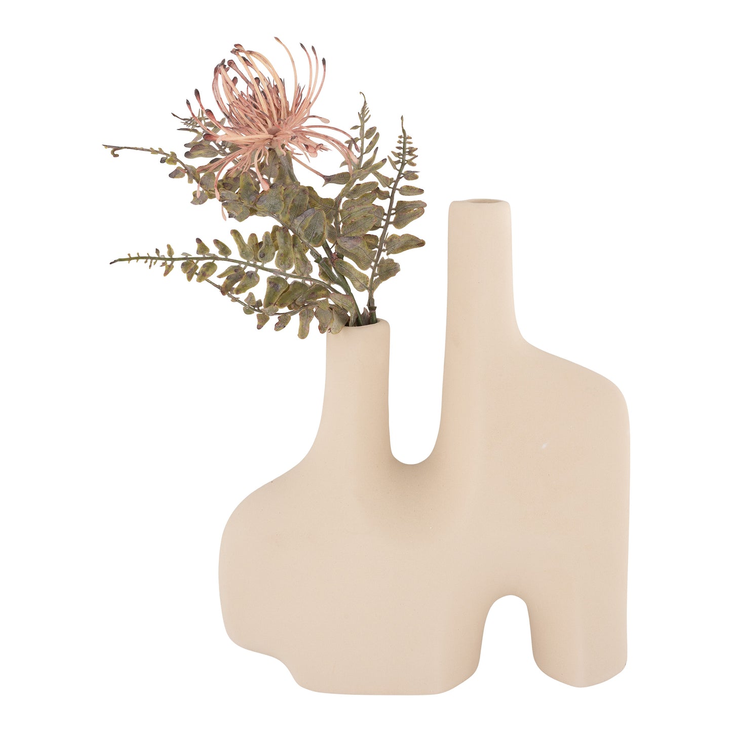Skandi Vase - sand 23,5x8x27 cm