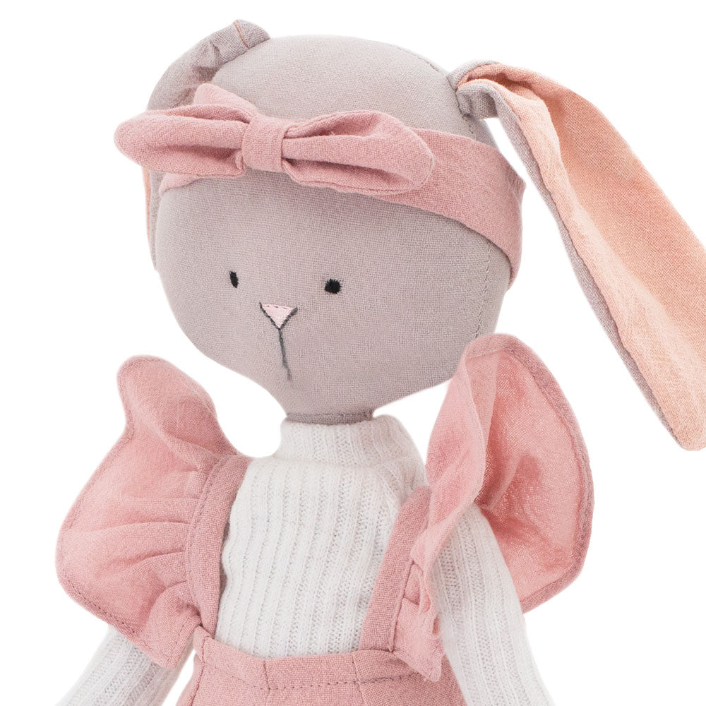 Lucy der Hase - Tierpuppe 29cm - Orange Toys