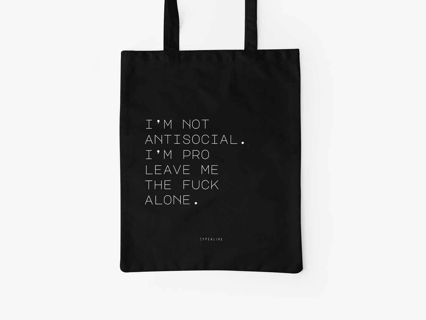 Baumwolltasche - Statement 😎 38 x 42 cm