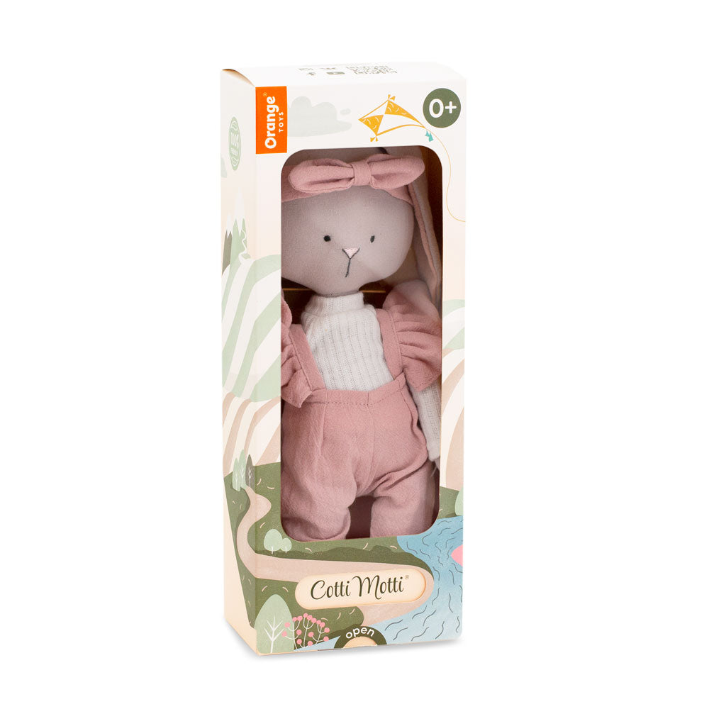 Lucy der Hase - Tierpuppe 29cm - Orange Toys