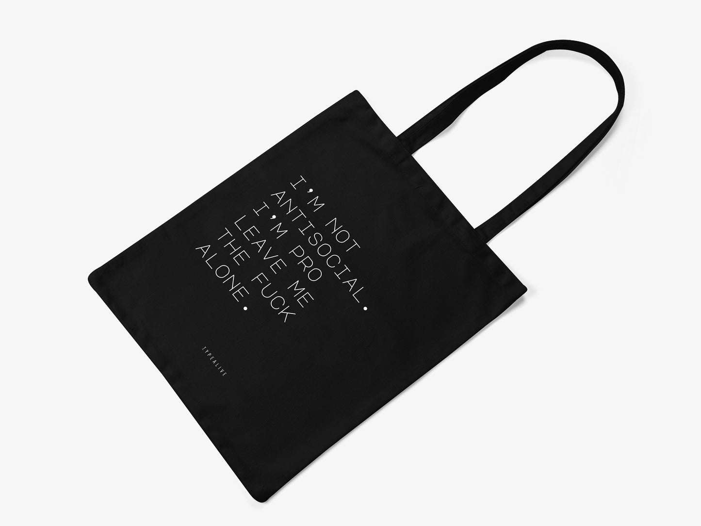 Baumwolltasche - Statement 😎 38 x 42 cm