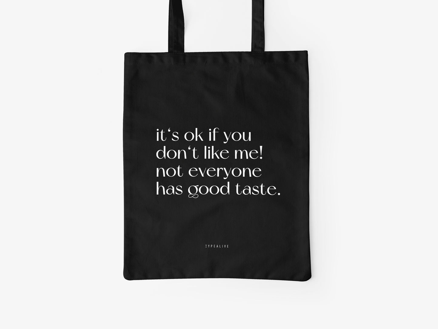 Baumwolltasche - Statement 😎 38 x 42 cm