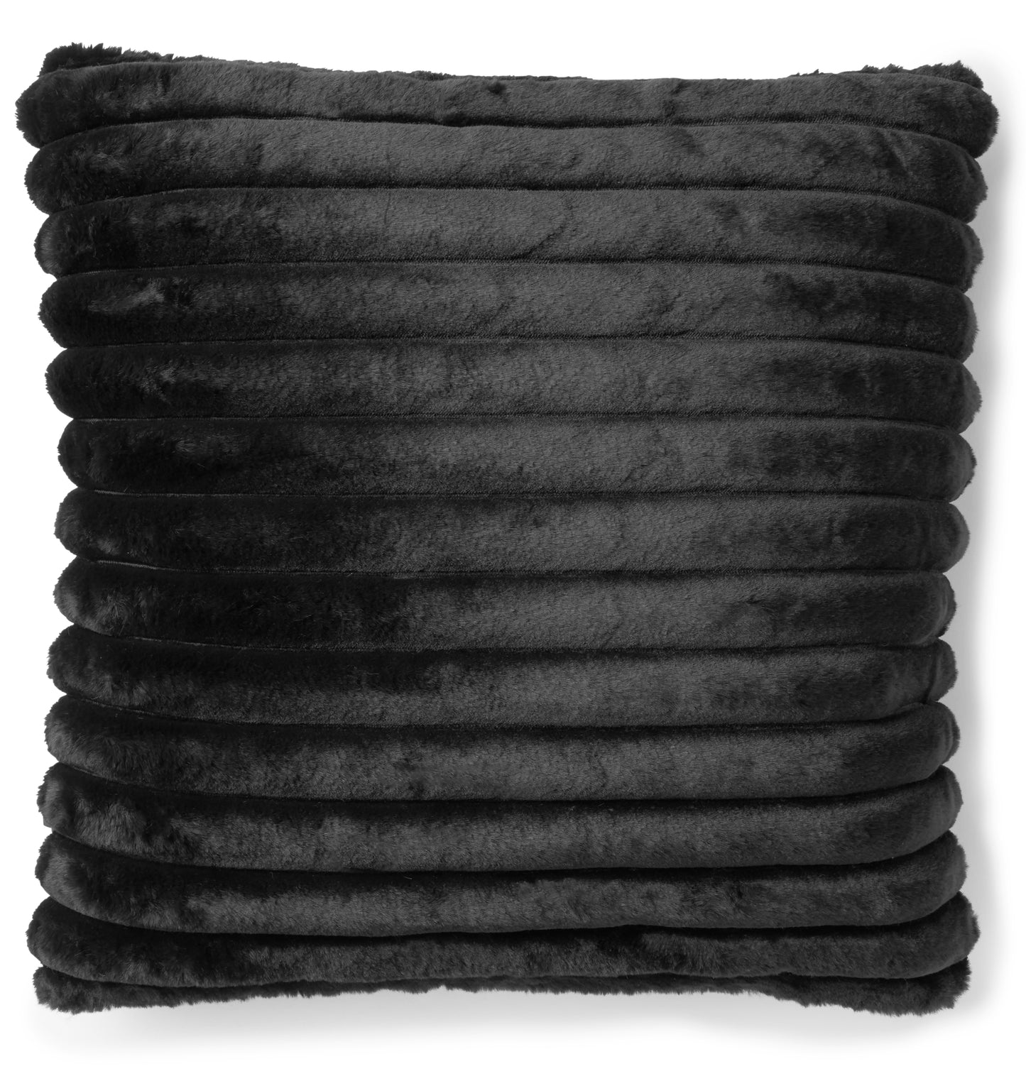 Kissen "Stripe" schwarz 45x45 cm