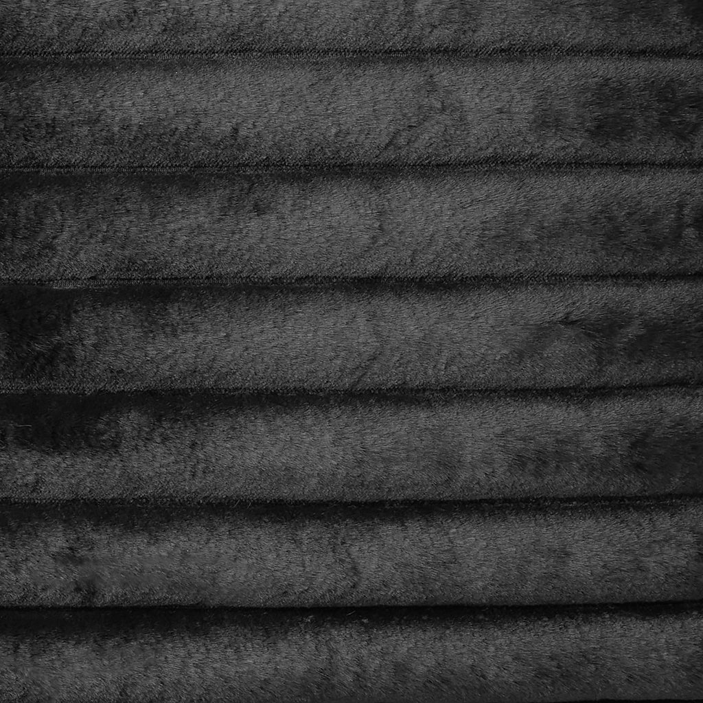 Kissen "Stripe" schwarz 45x45 cm