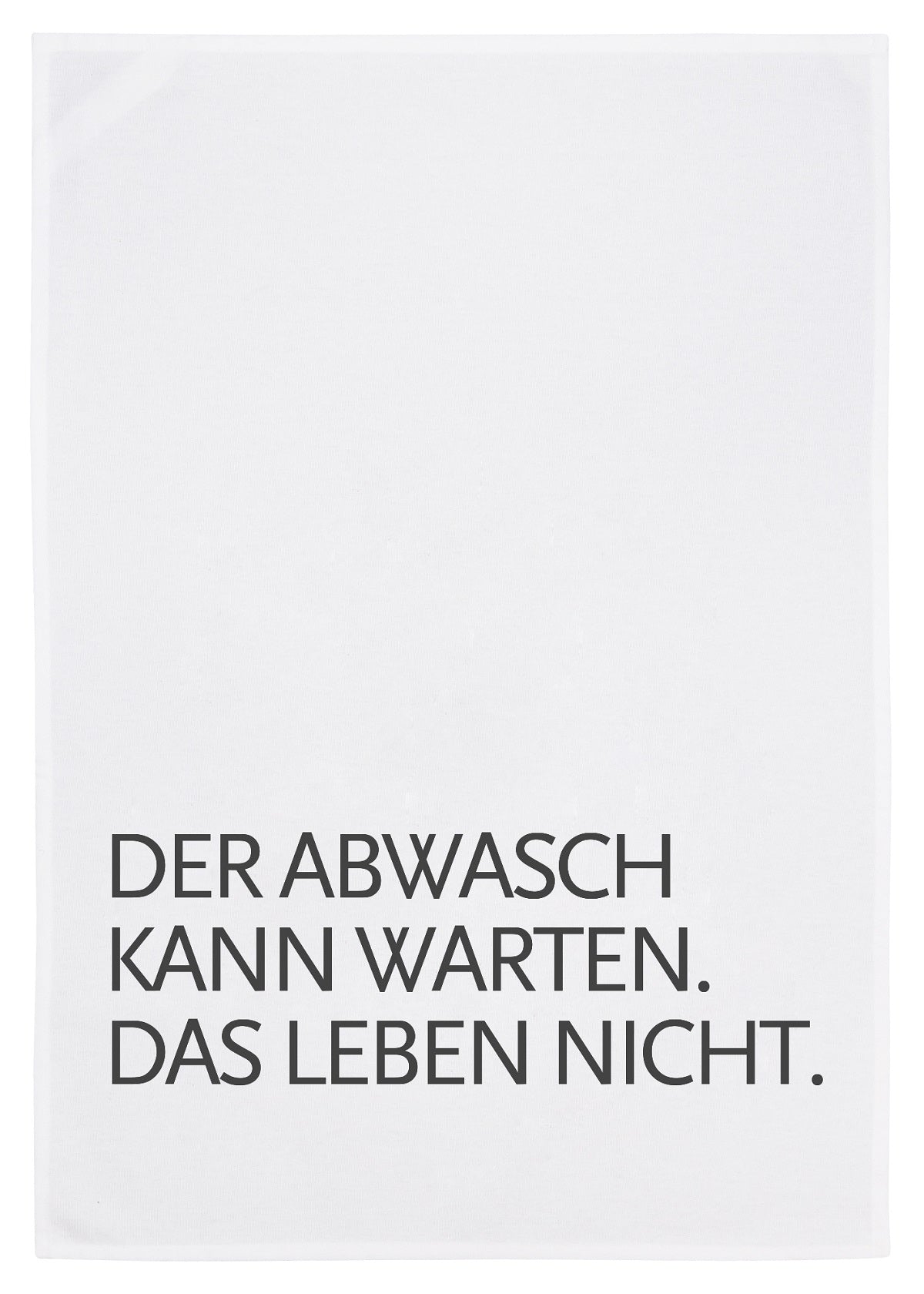 Geschirrtuch weiss, STATEMENT, 50x70 cm