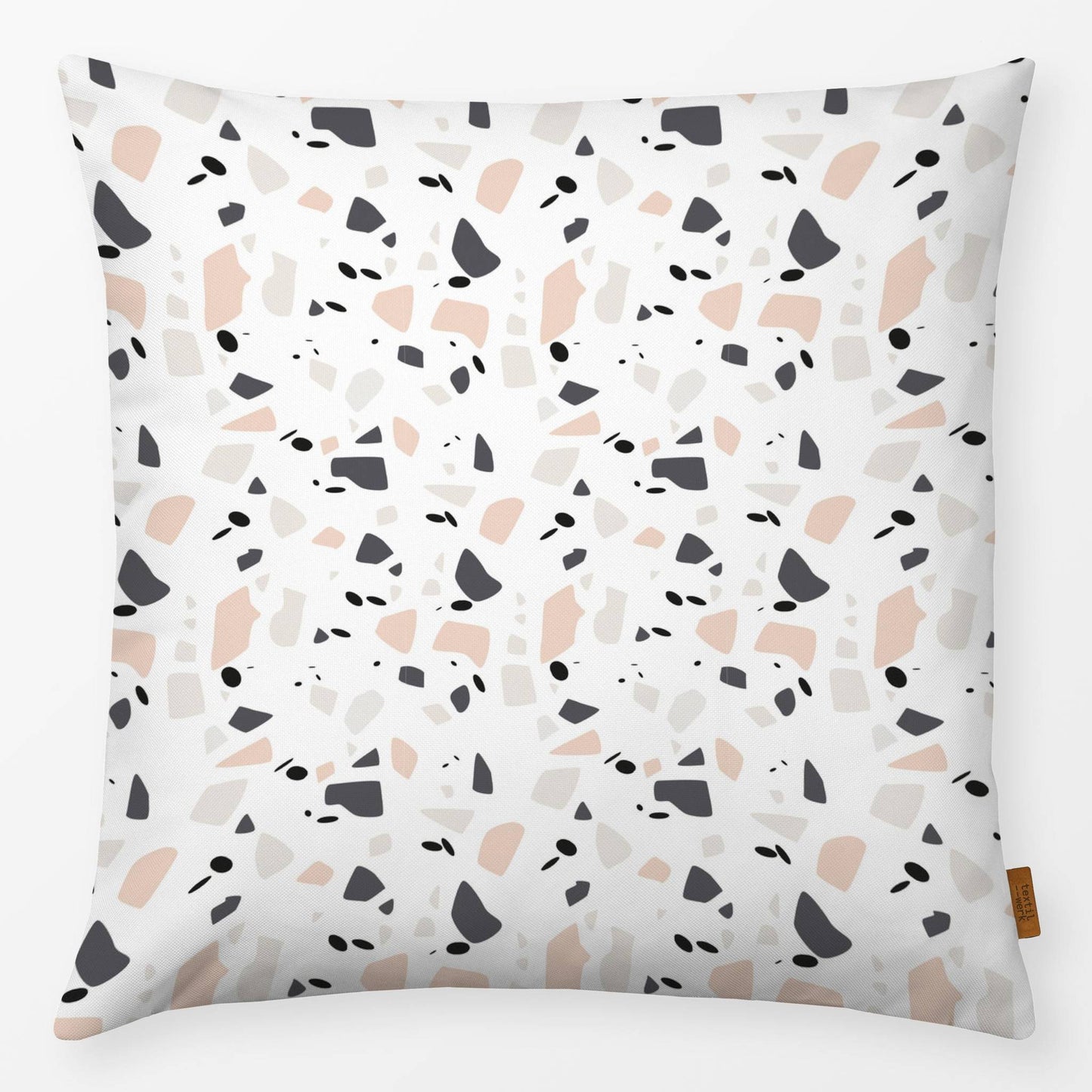 Kissenhülle "Terrazzo" 40x40 Baumwoll-Twill