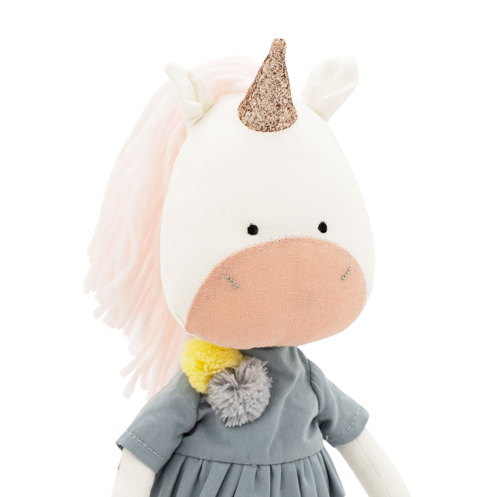 Daphne das Einhorn - Tierpuppe 29cm - Orange Toys