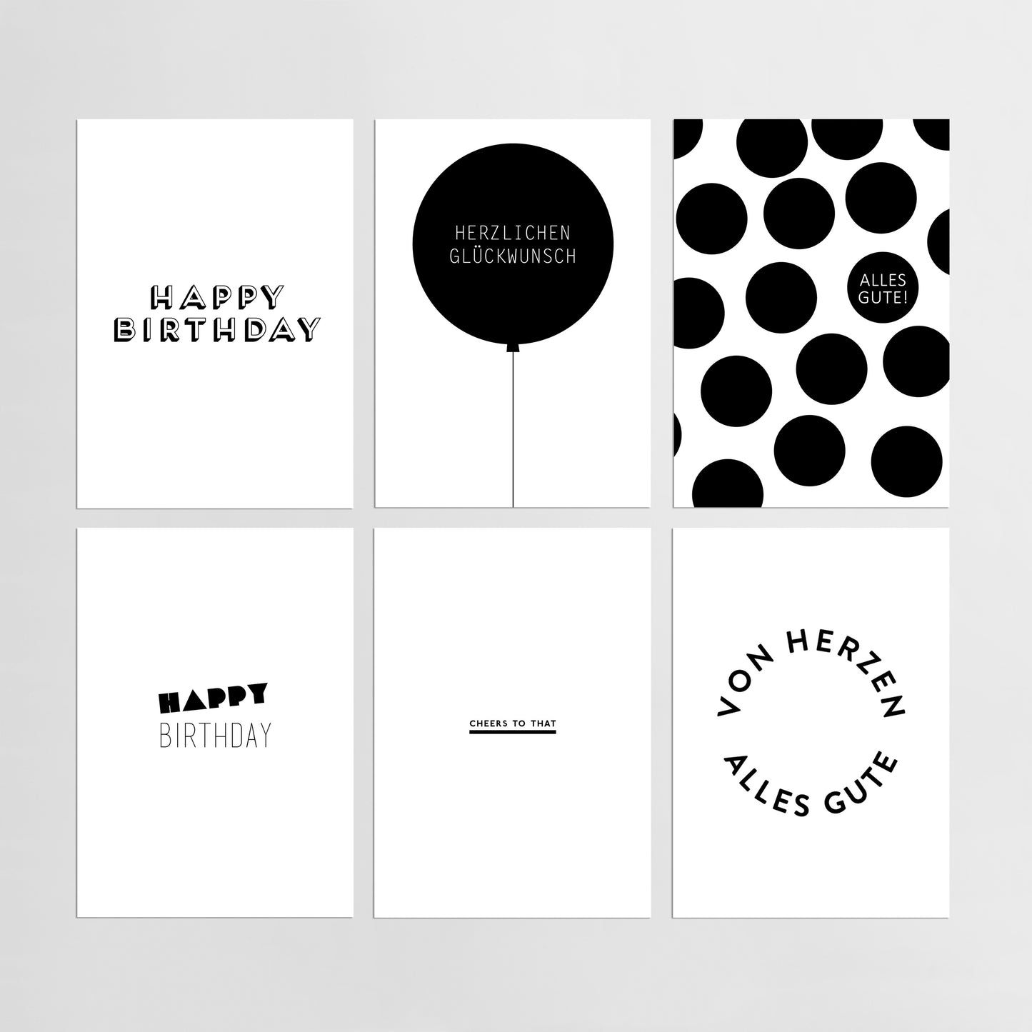 Postkarten Edition Set 6 Karten