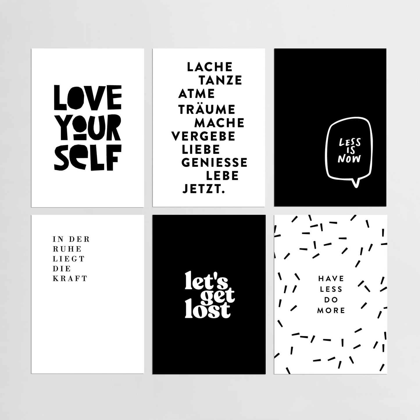 Postkarten Edition Set 6 Karten