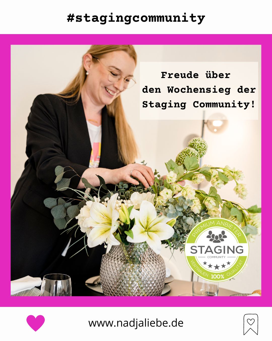 Freude über den Wochensieg!