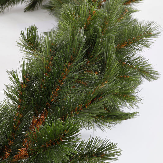 Künstliche Weihnachtsgirlande „Forest Frosted“ – 180 cm | Naturgetreue, frostige Optik in Premiumqualität