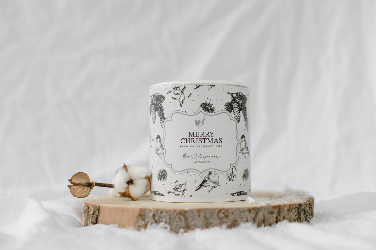 Bio-Backmischung Bio-Winterpancakes "Merry Christmas"