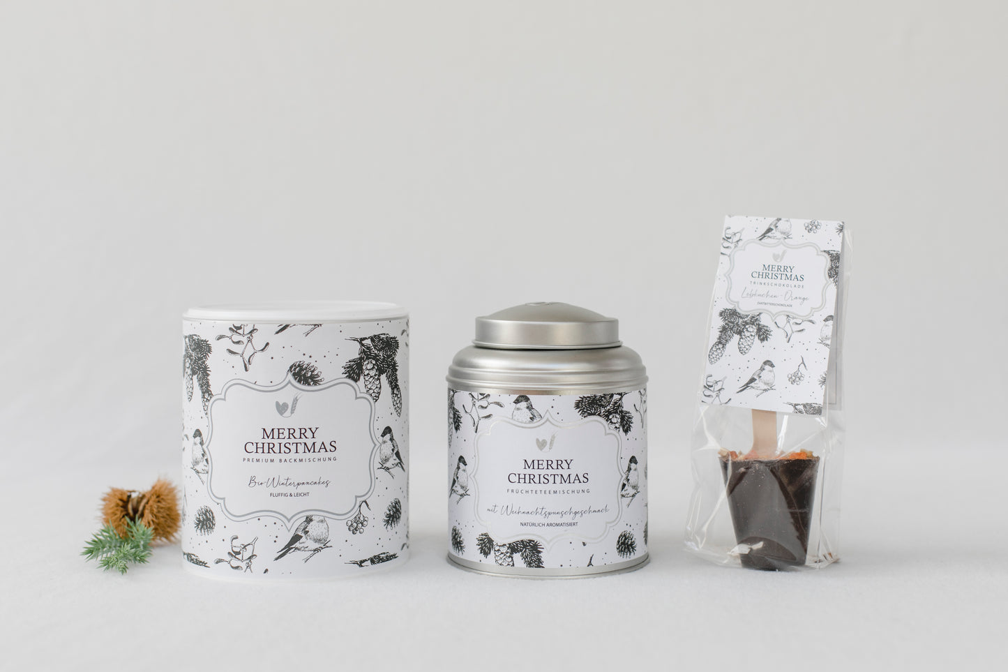 Bio-Backmischung Bio-Winterpancakes "Merry Christmas"