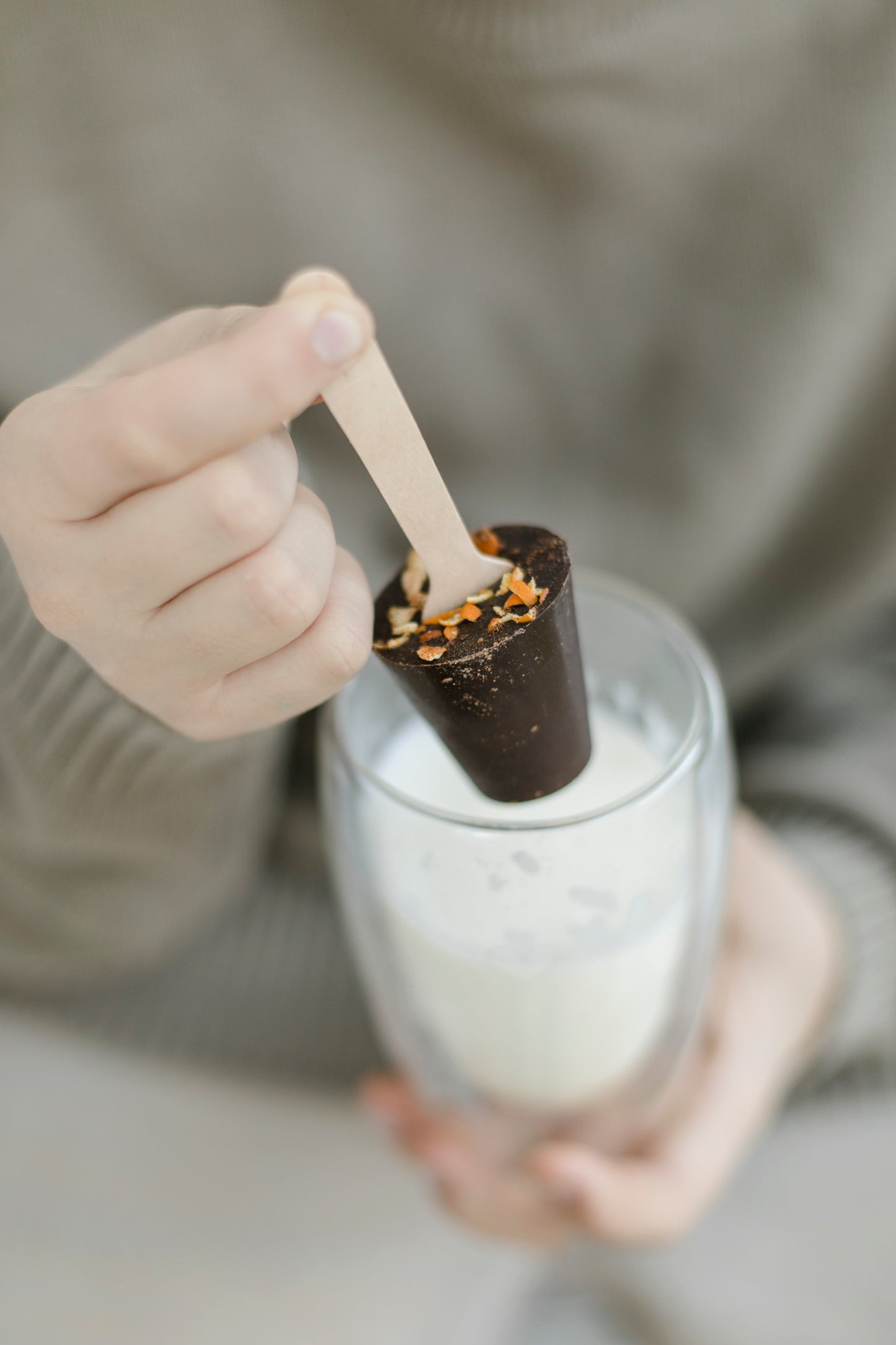 Trinkschokolade Lebkuchen Orange "Fröhliche Weihnachten"