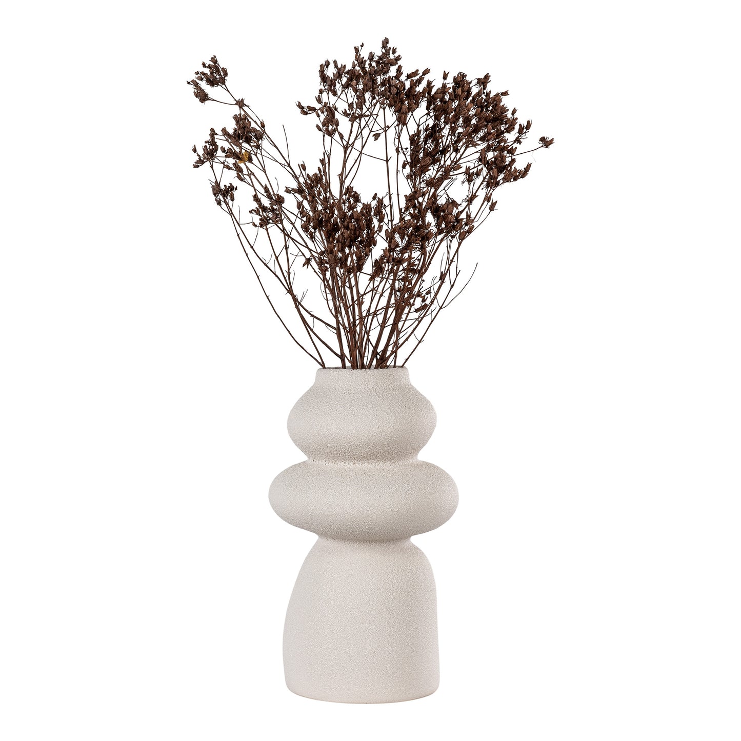 Skandi Vase - beige 14,5x26,5cm