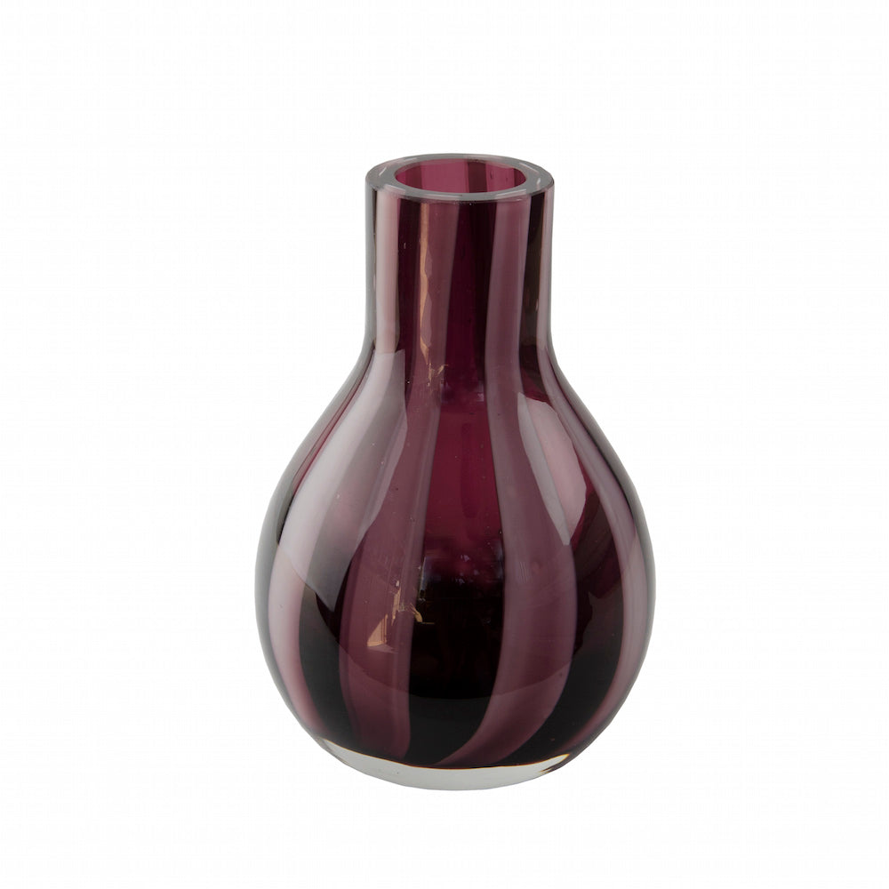 Vase Senna aubergine 13cm