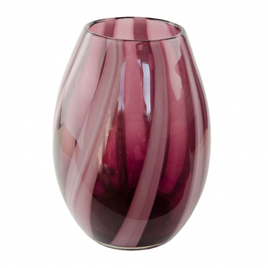 Vase Senna aubergine 20,5 cm