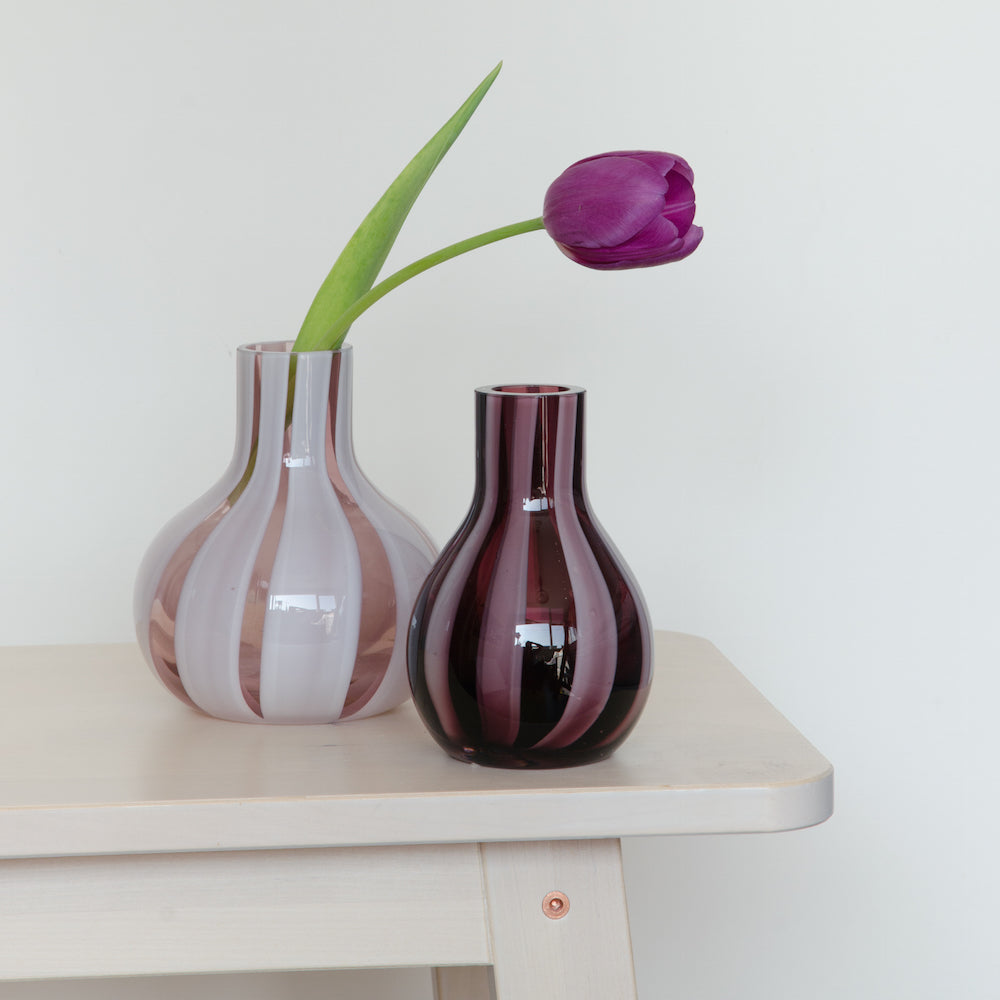 Vase Senna aubergine 13cm