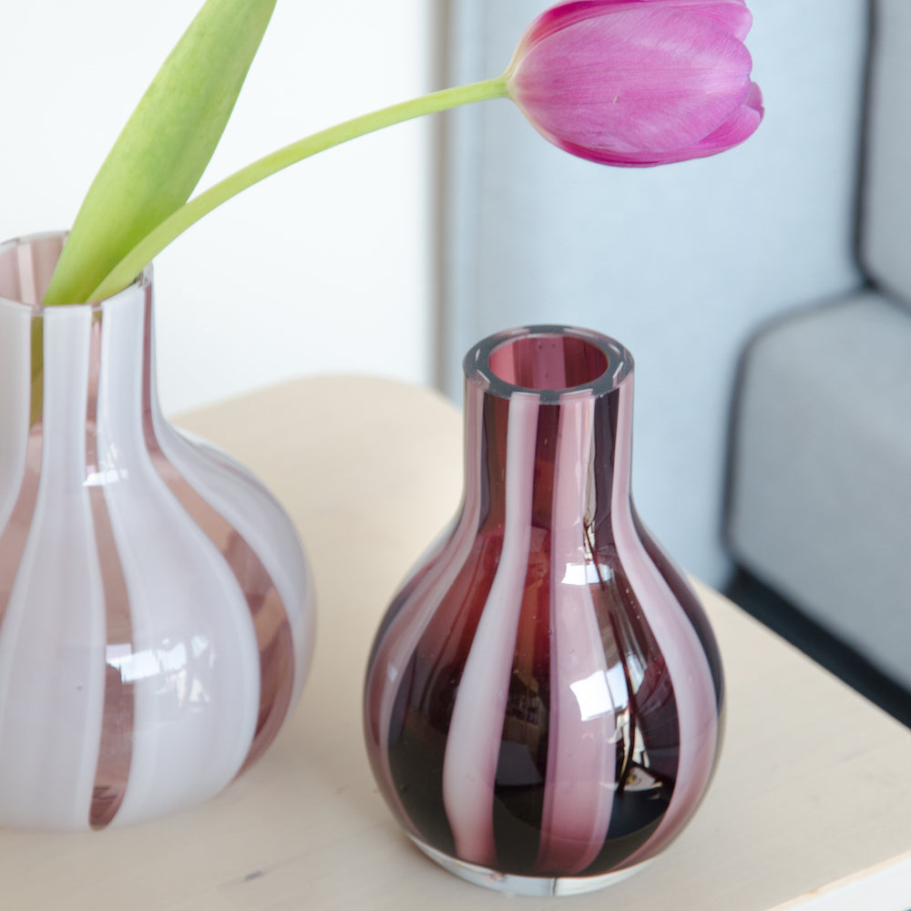 Vase Senna aubergine 13cm